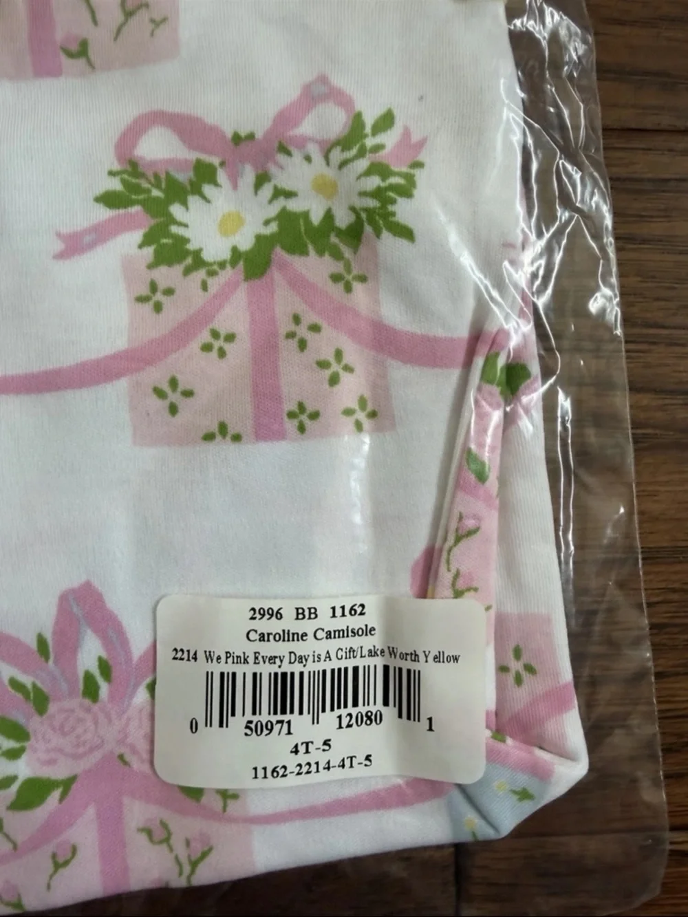 RARE Beaufort Bonnet Company Everyday is a Gift Matching Set HTF! Girls 4T 5